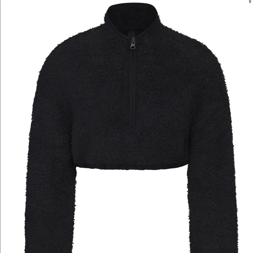 Skims cozy set, color soot. Brand new still in box!